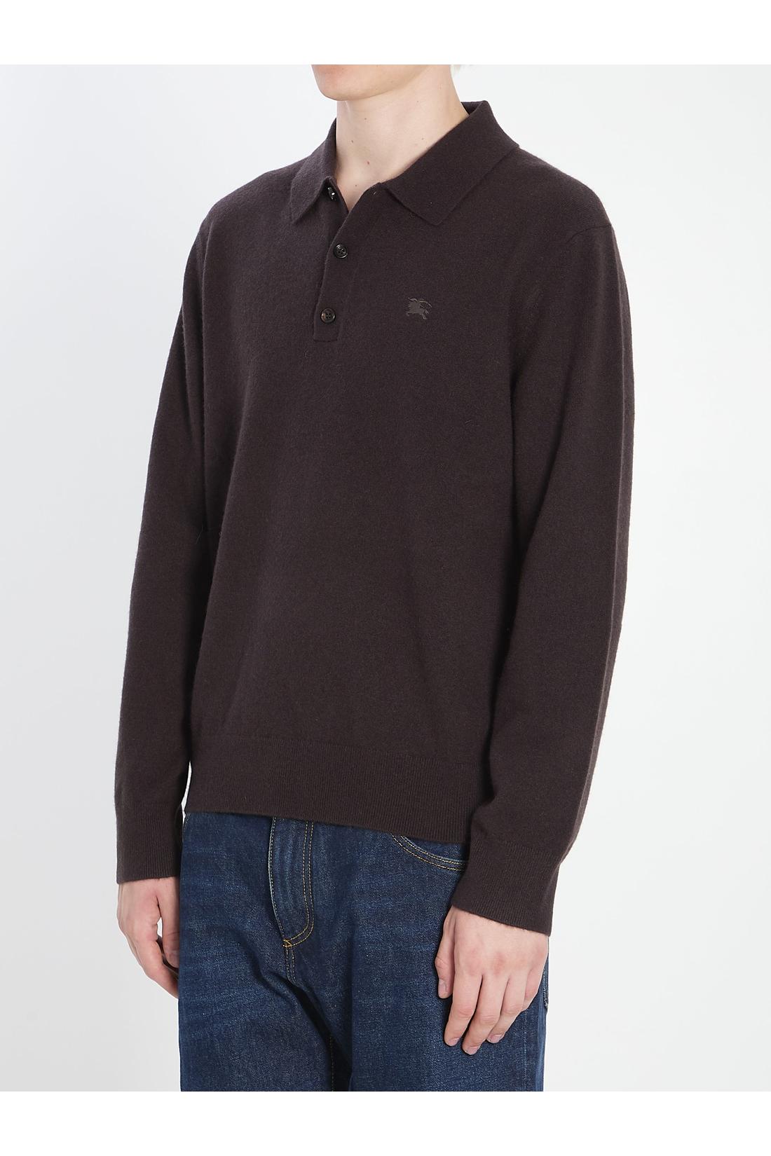 Burberry-OUTLET-SALE-Polo in cashmere blend-ARCHIVIST