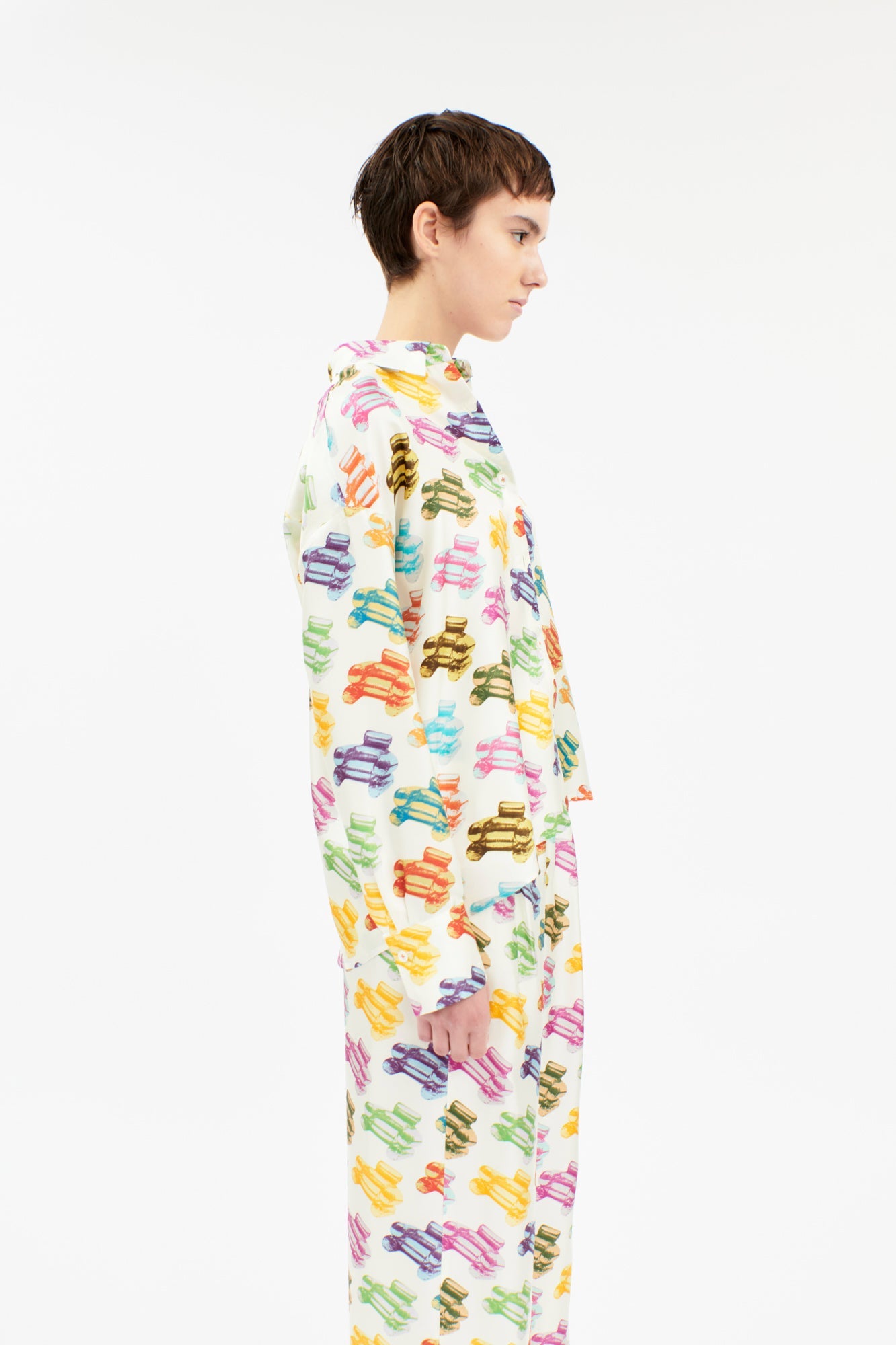 Odeeh-Pool Chairs Bluse, Multicolor-Hemden & Blusen-Black-Deal-Outlet-by-ARCHIVIST