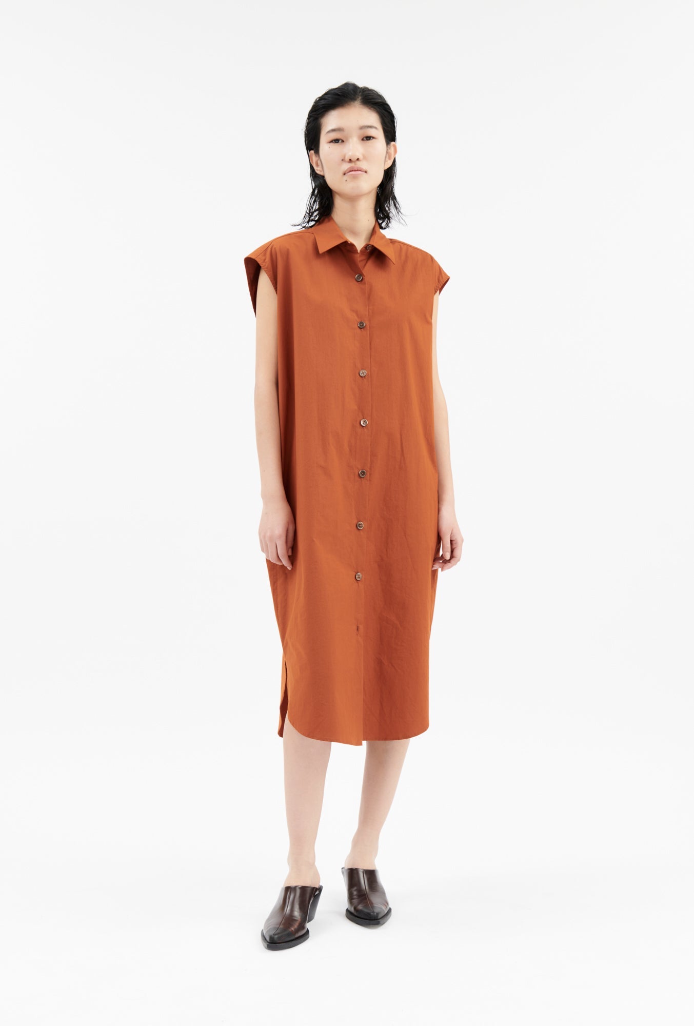 Odeeh-Poplin Kleid, Spice-Kleider & Röcke-Black-Deal-Outlet-by-ARCHIVIST