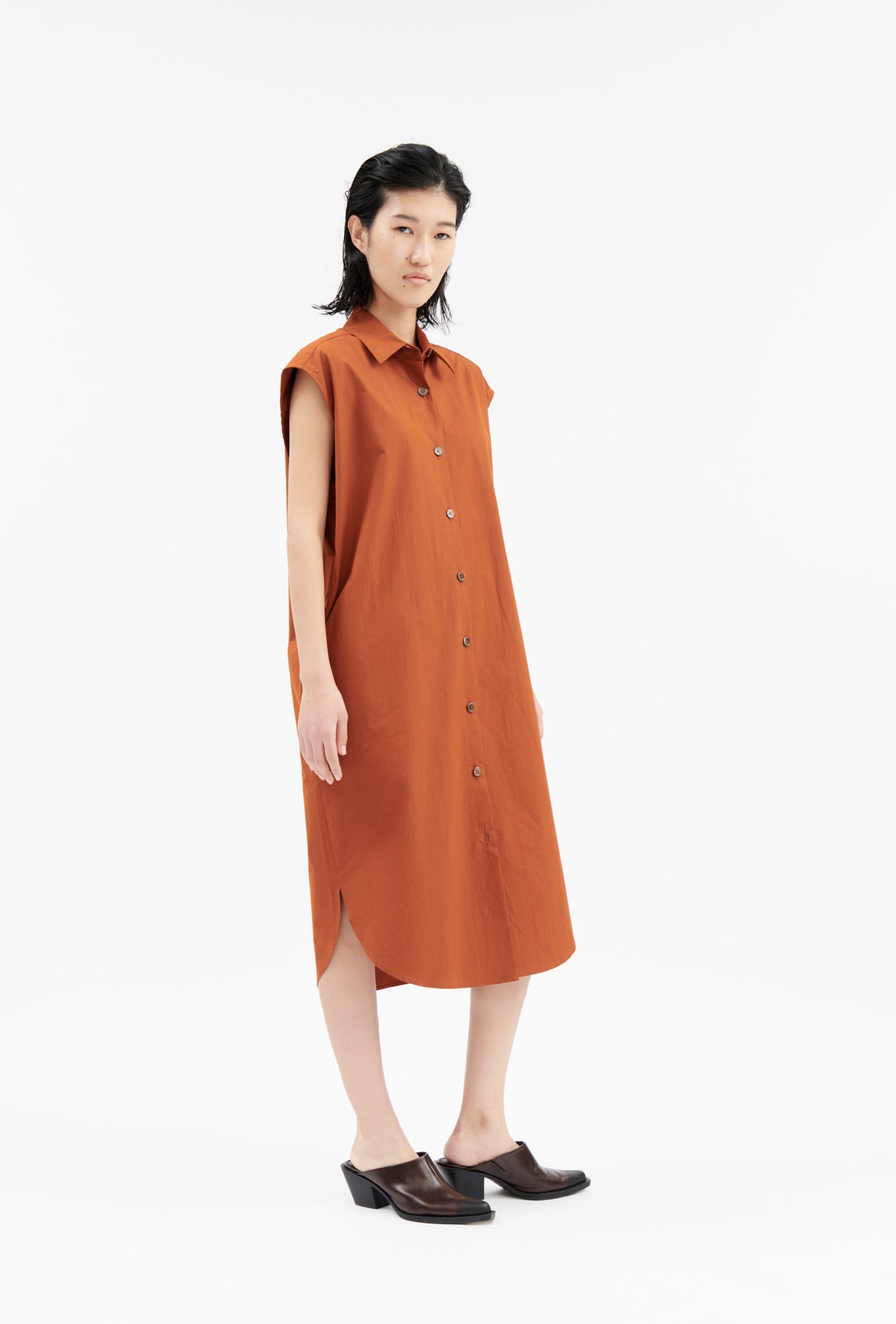 Odeeh-Poplin Kleid, Spice-Kleider & Röcke-Black-Deal-Outlet-by-ARCHIVIST