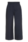 S MAX MARA-OUTLET-SALE-Poplin cotton trousers-ARCHIVIST