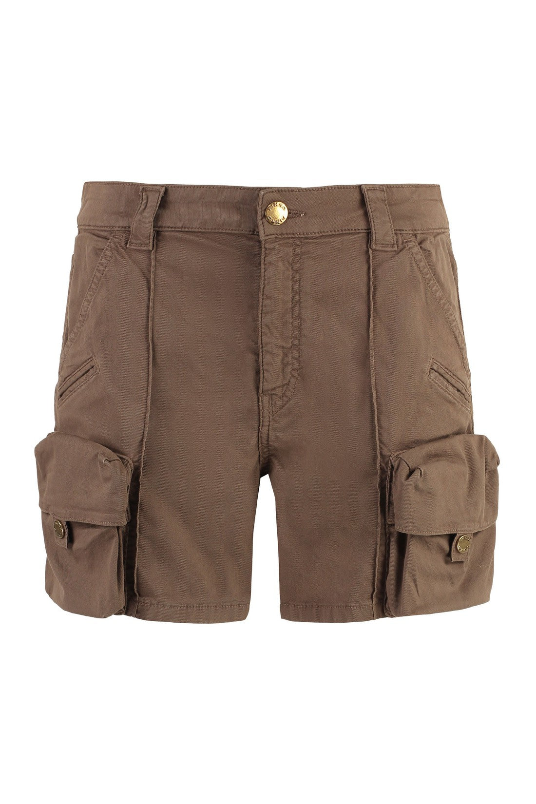 Pinko-OUTLET-SALE-Porta cotton shorts-ARCHIVIST