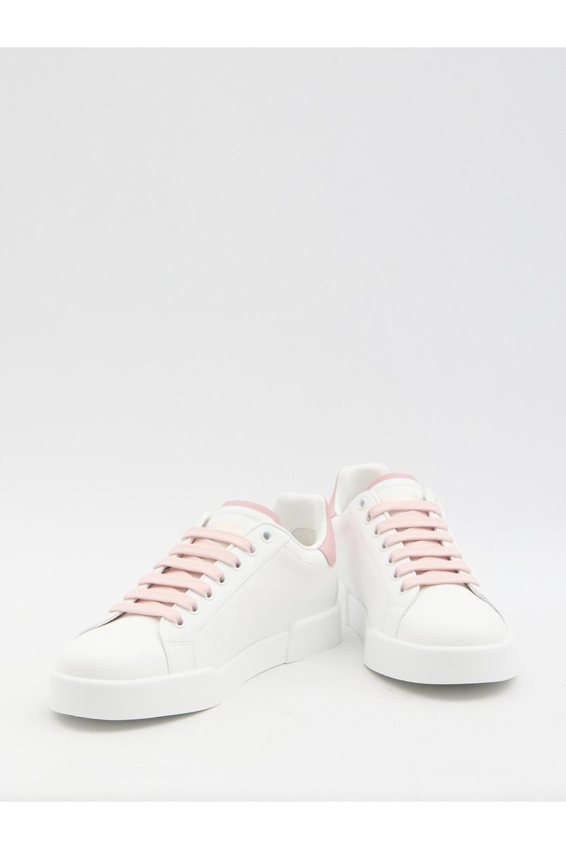 Dolce & Gabbana-OUTLET-SALE-Portofino Light Strobel sneakers-ARCHIVIST