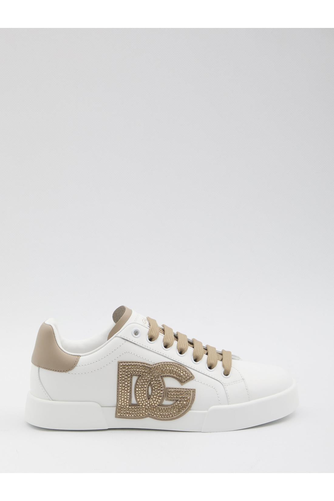 Dolce & Gabbana-OUTLET-SALE-Portofino Light Strobel sneakers-ARCHIVIST