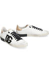 Dolce & Gabbana-OUTLET-SALE-Portofino leather sneakers-ARCHIVIST