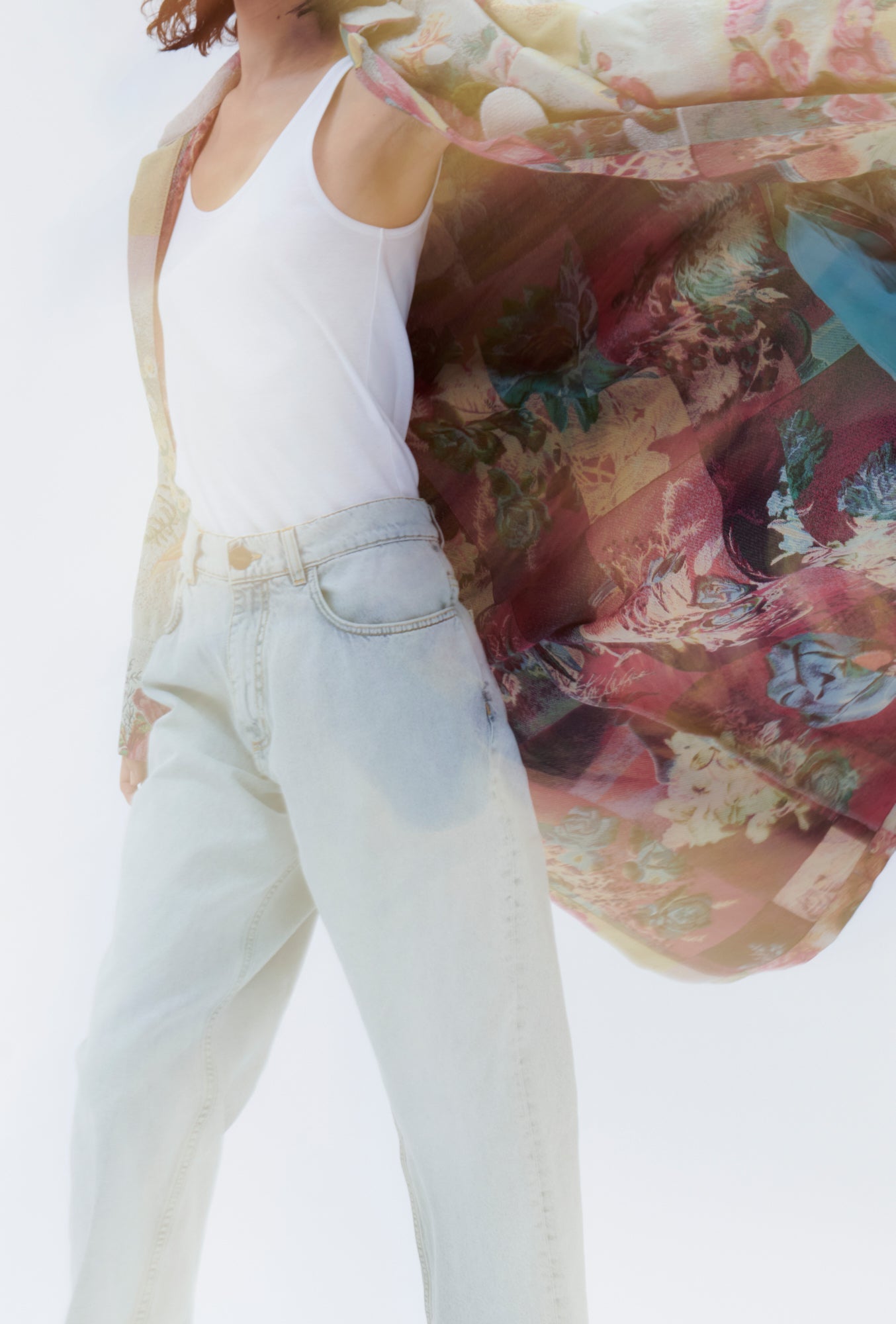 Odeeh-Postcard Jacquard Kleid, Multicolor-Kleider & Röcke-Black-Deal-Outlet-by-ARCHIVIST