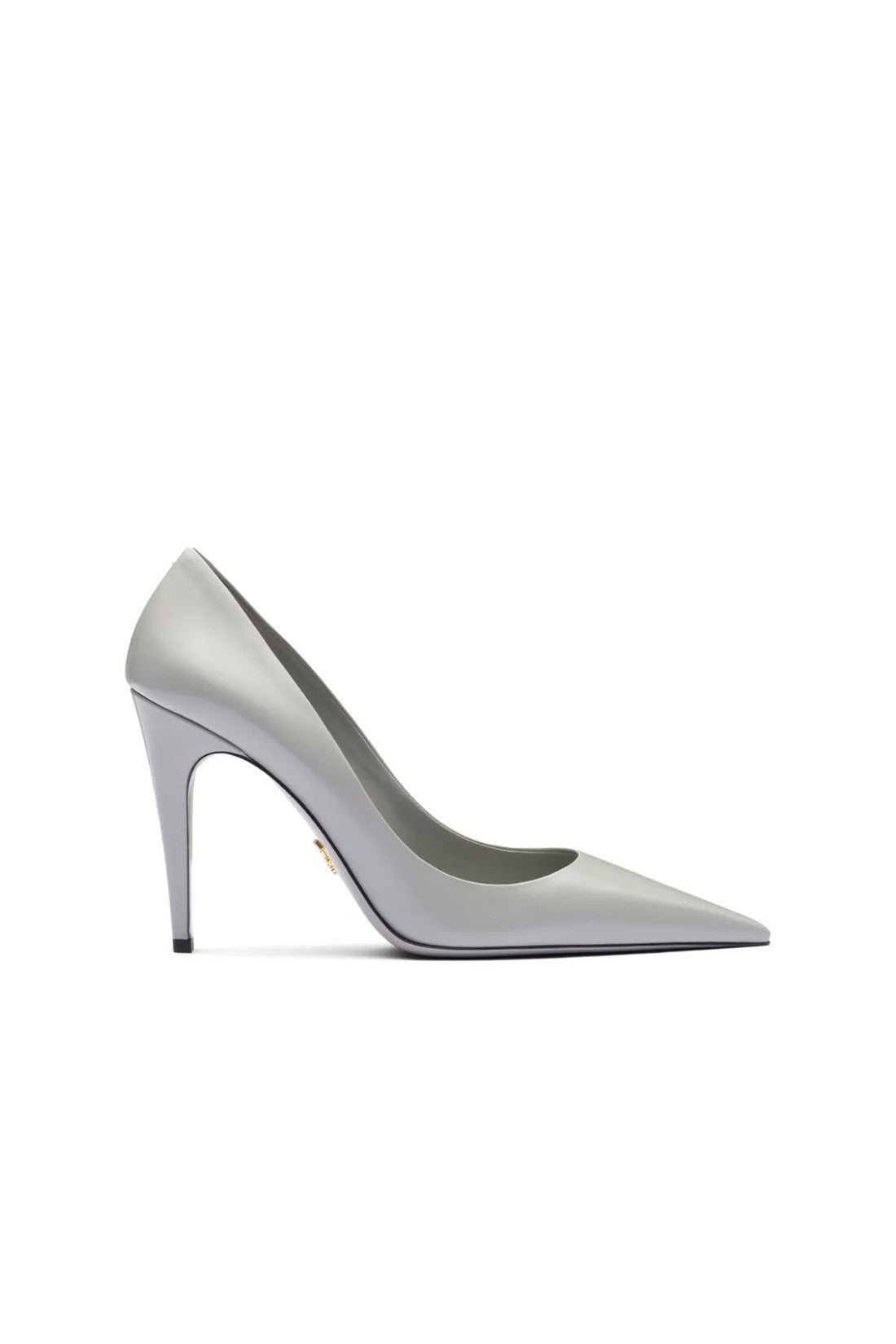 Prada Brushed Leather Pumps-Pumps-Prada-GRAY-36-IM-SALE-ARCHIVIST