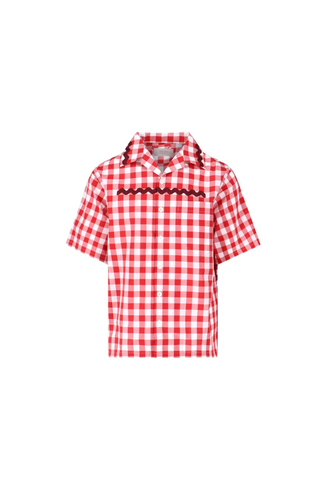 PRADA-OUTLET-SALE-Prada Checked Shirt-ARCHIVIST