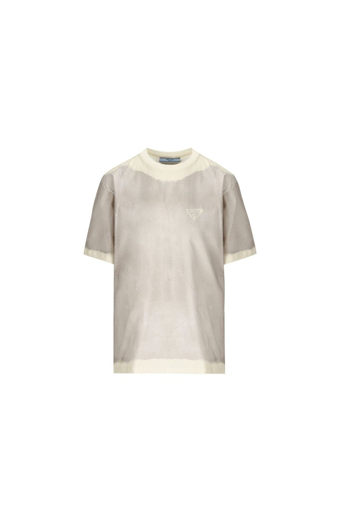 PRADA-OUTLET-SALE-Prada Cotton Logo T-Shirt-ARCHIVIST