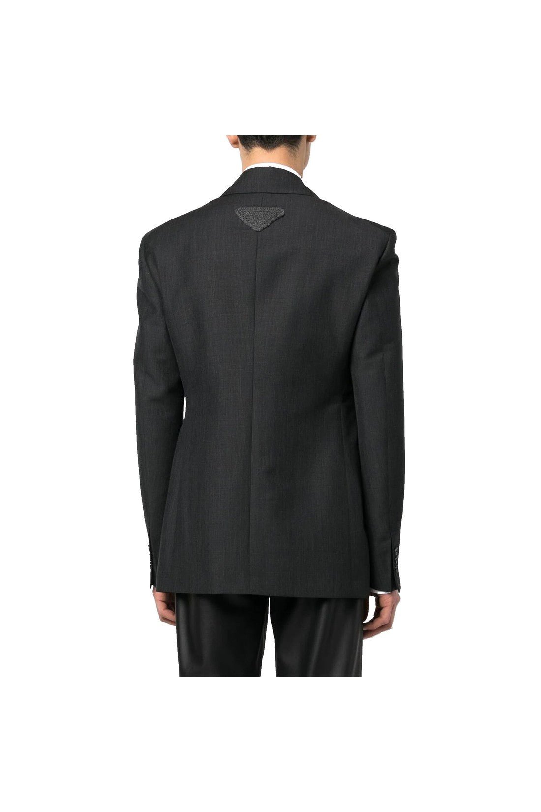 PRADA-OUTLET-SALE-Prada Double-Breasted Wool Jacket-ARCHIVIST