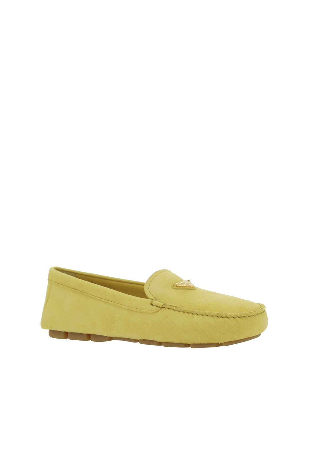 PRADA-OUTLET-SALE-Prada Leather Logo Loafers-ARCHIVIST