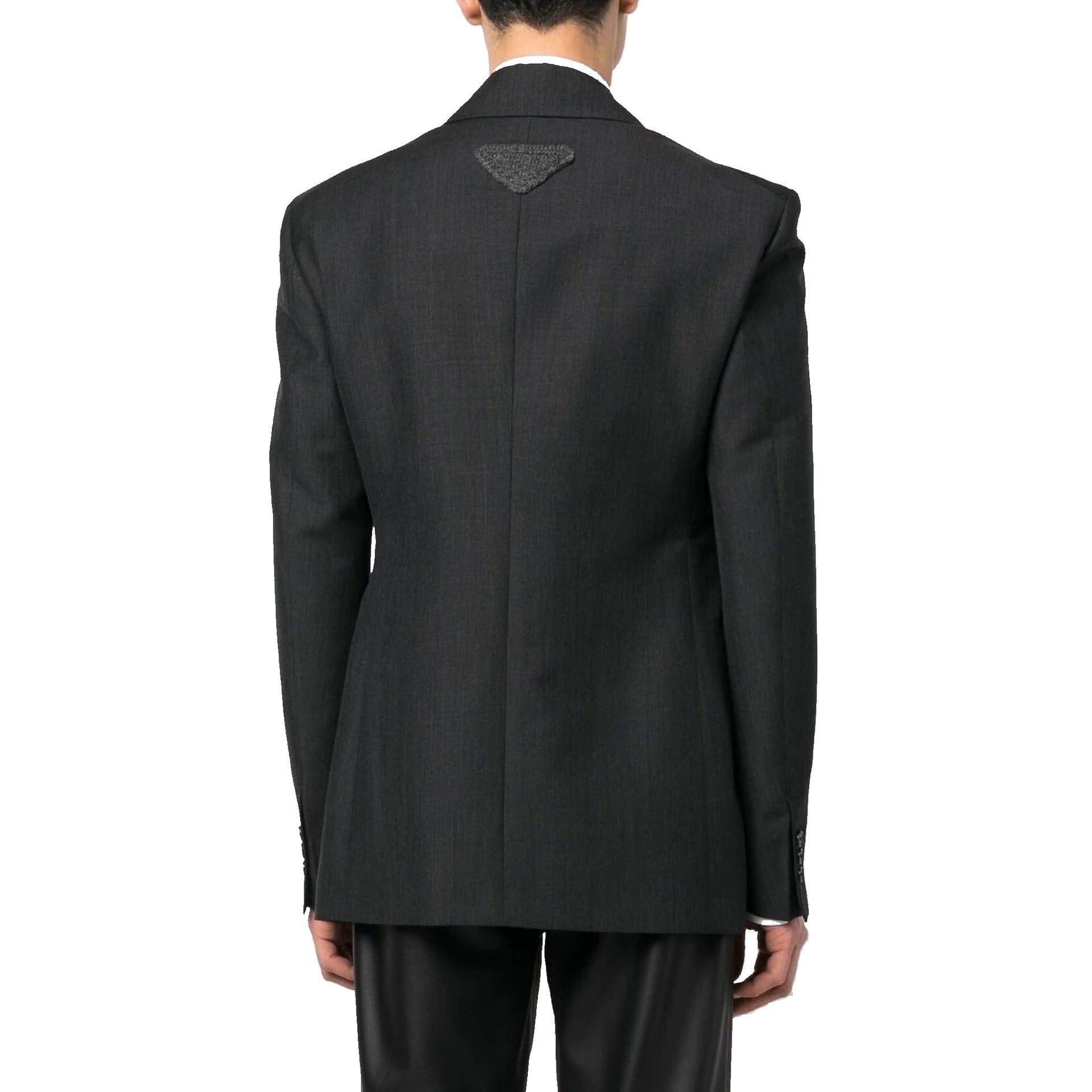 Prada Double-Breasted Wool Jacket-Prada-Sale