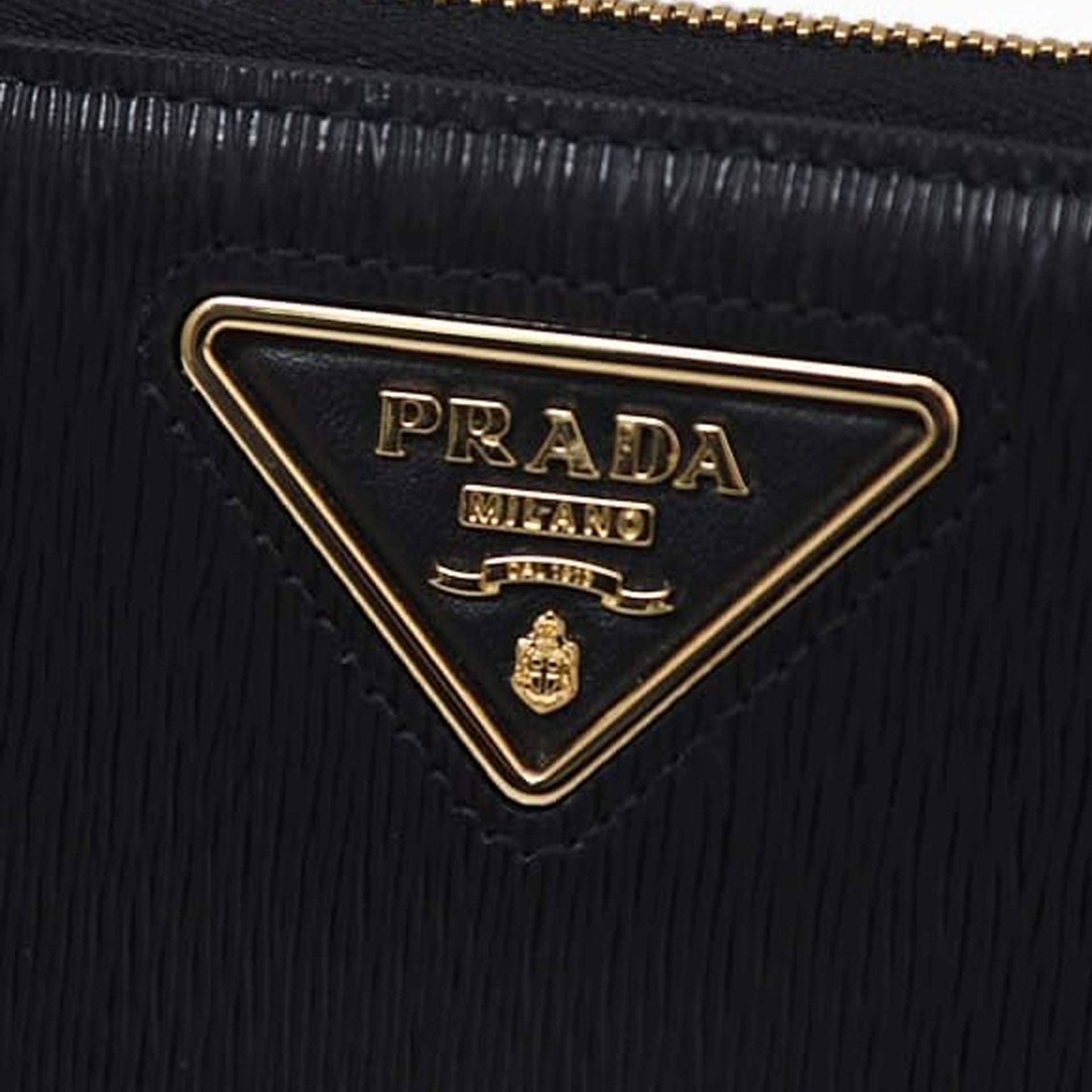 Prada Leather Logo Wallet-Prada-Sale