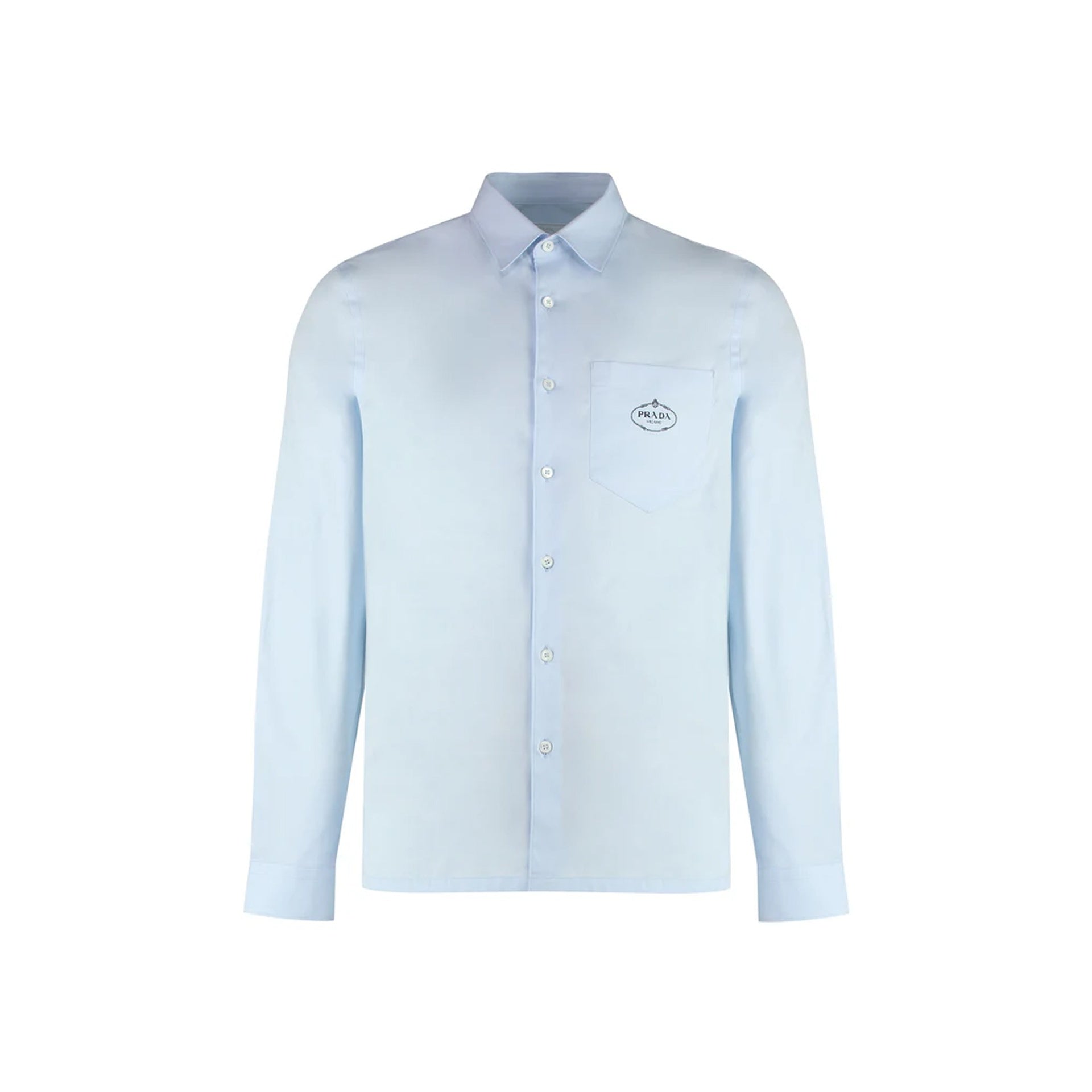 Prada Oxford Cotton Shirt-Prada-Sale