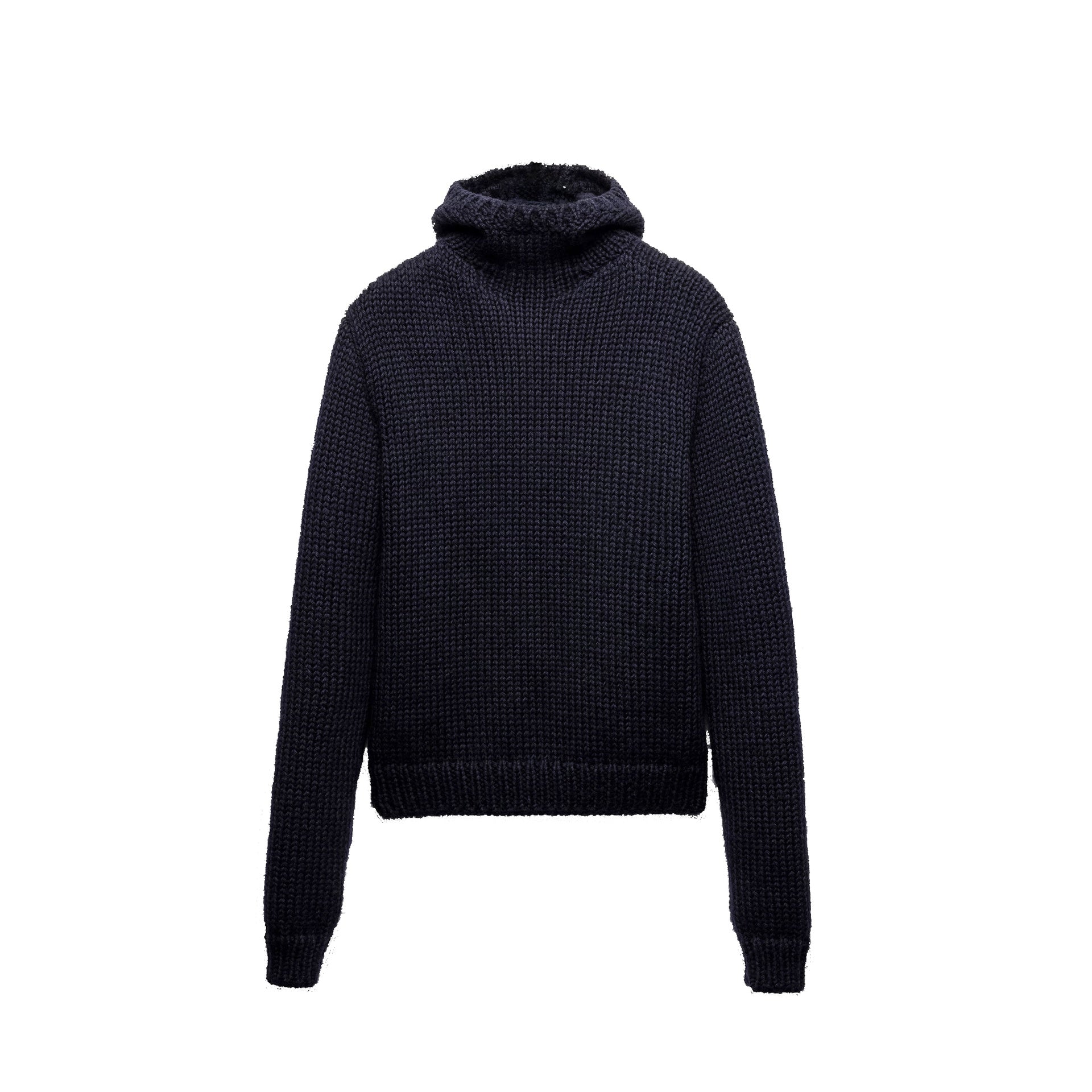 Prada Wool Hooded Sweater-Prada-Sale