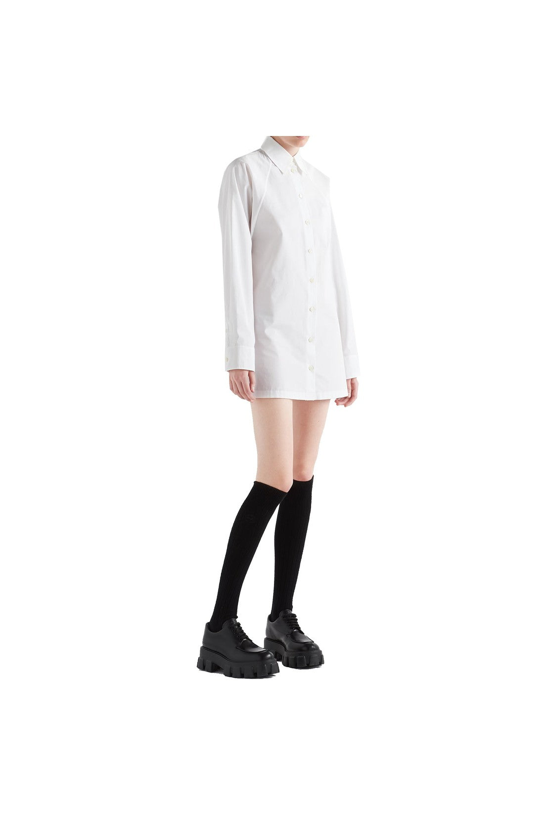 PRADA-OUTLET-SALE-Prada Shirt Dress-ARCHIVIST