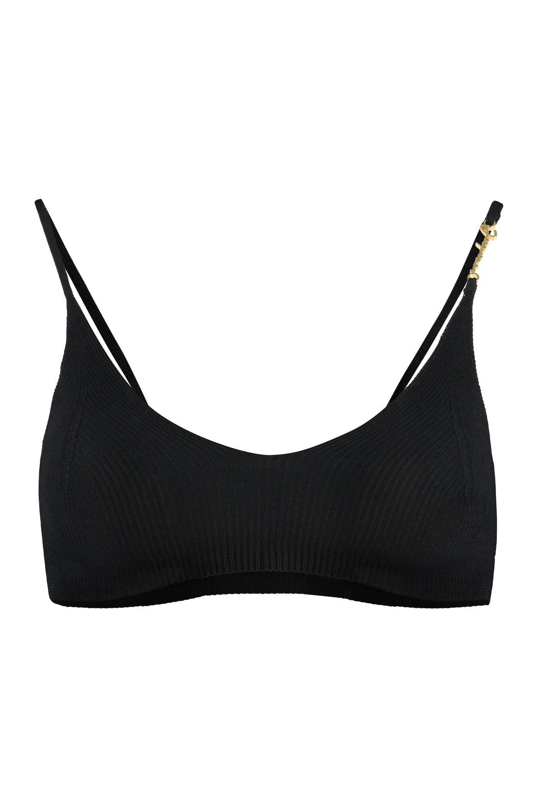 Jacquemus-OUTLET-SALE-Pralu knitted crop top-ARCHIVIST