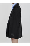 ALEXANDER WANG-OUTLET-SALE-Pre-styled oversize jacket with dickie-ARCHIVIST