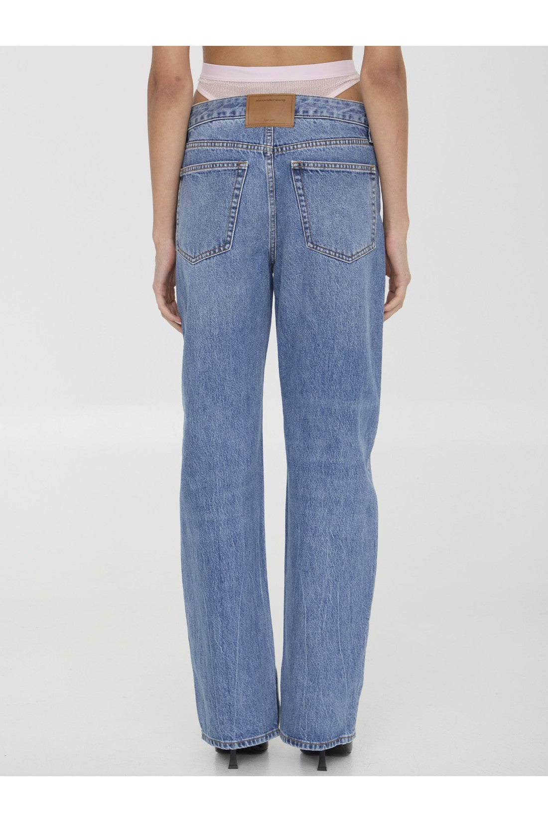 ALEXANDER WANG-OUTLET-SALE-Pre-styled underwear jeans-ARCHIVIST