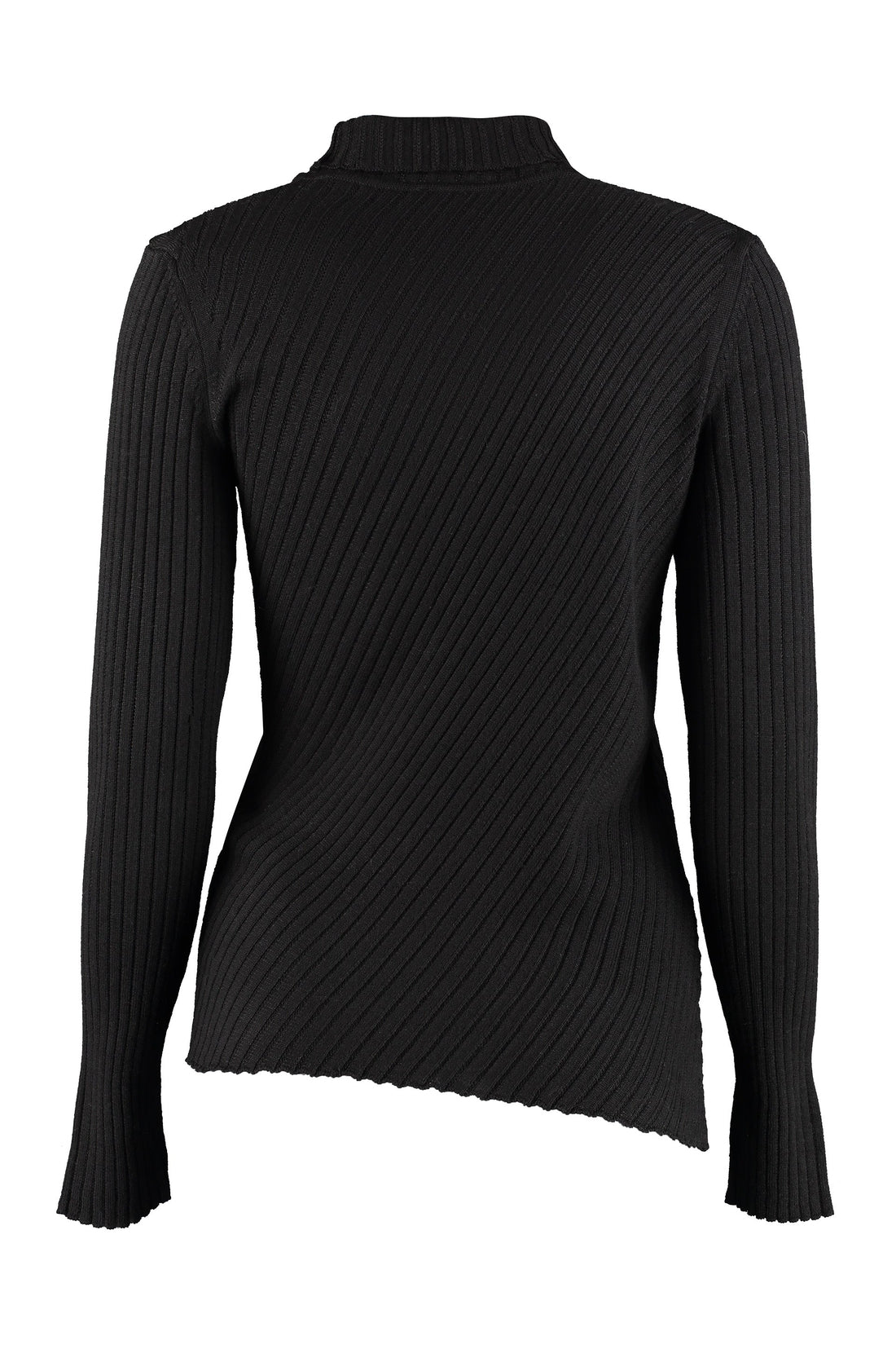 Pinko-OUTLET-SALE-Precolombiano ribbed turtleneck sweater-ARCHIVIST