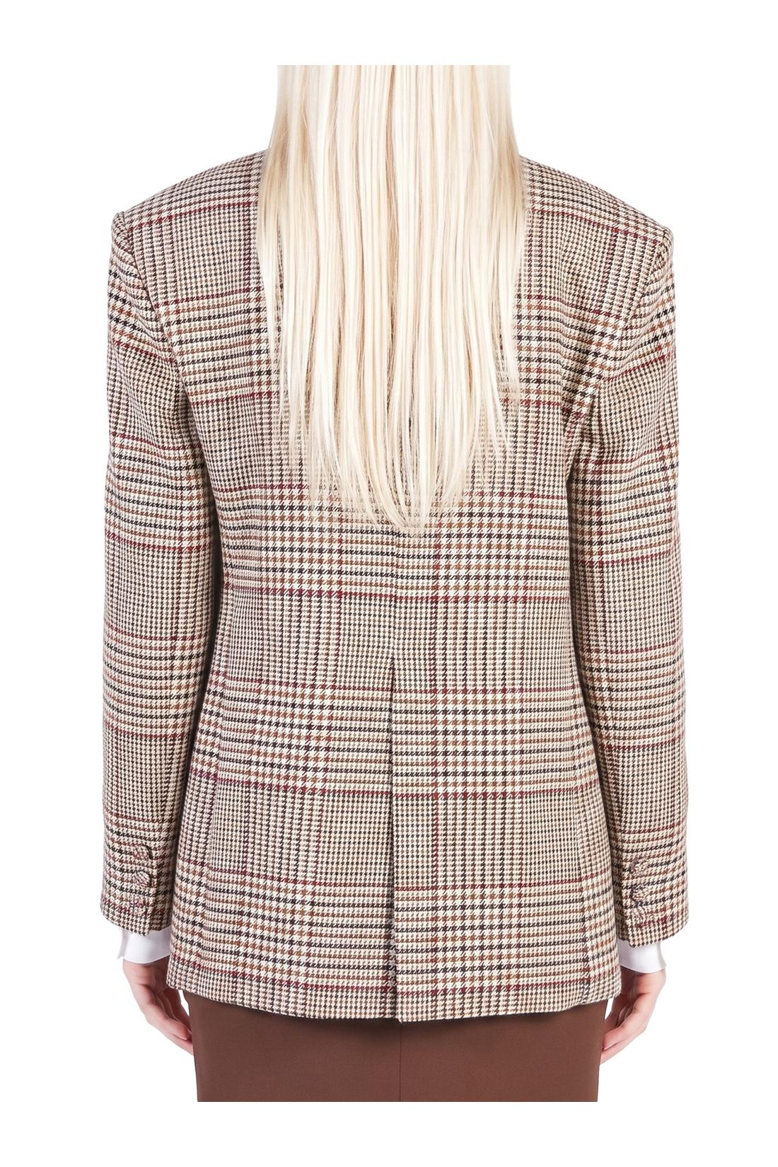 Federica Tosi-OUTLET-SALE-Prince of Wales check over blazer-ARCHIVIST