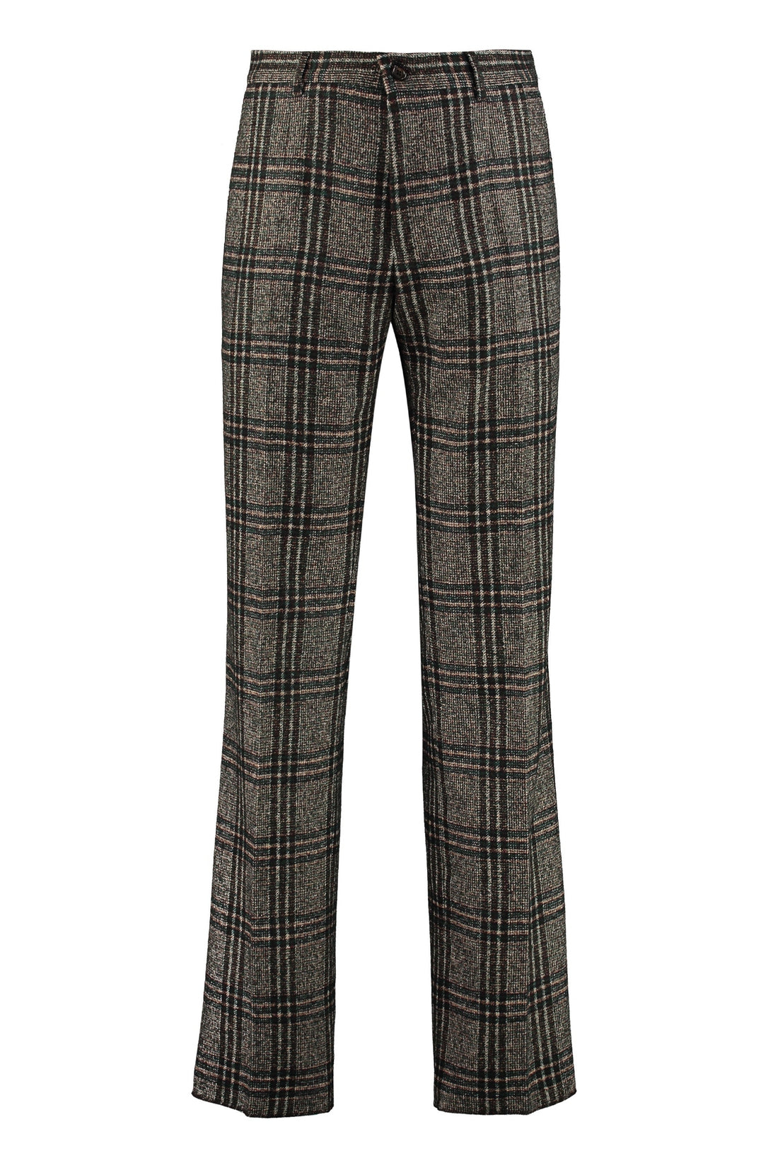 Dolce & Gabbana-OUTLET-SALE-Prince of Wales check trousers-ARCHIVIST