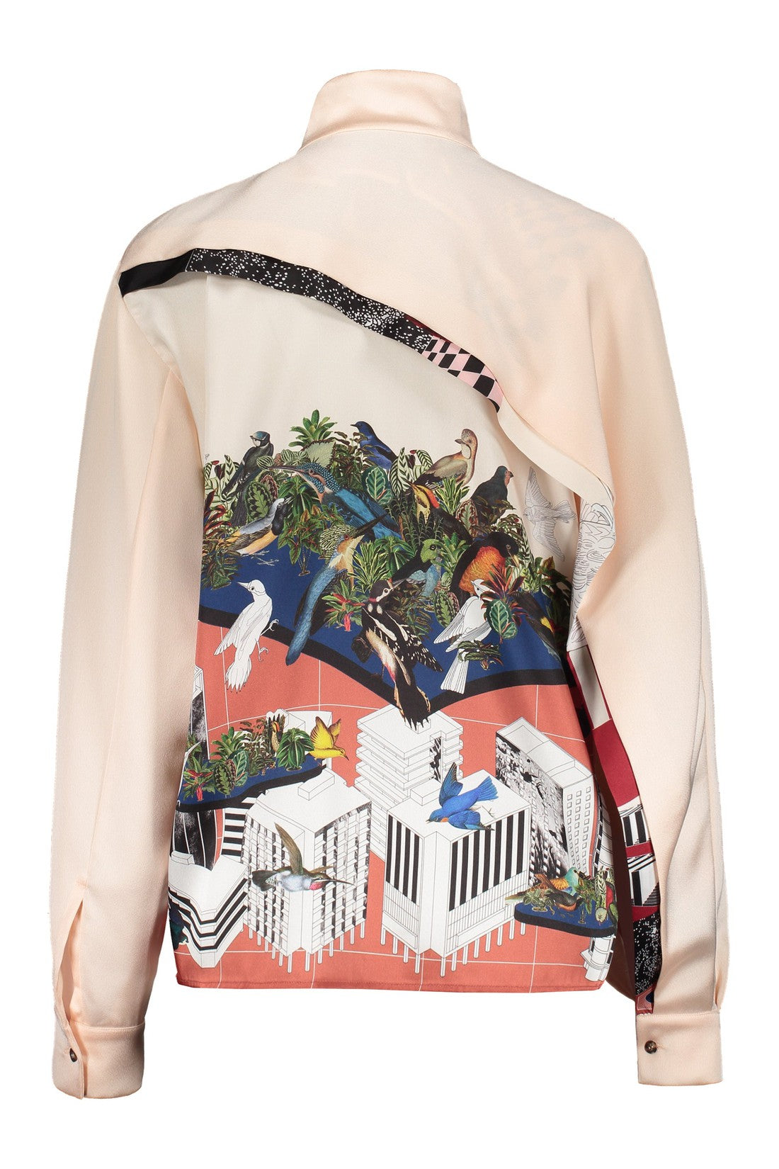 Cedric Charlier-OUTLET-SALE-Print blouse-ARCHIVIST