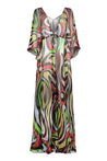 Pucci-OUTLET-SALE-Printed V-Neck Robe-ARCHIVIST