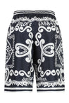 Dolce & Gabbana-OUTLET-SALE-Printed bermuda shorts-ARCHIVIST