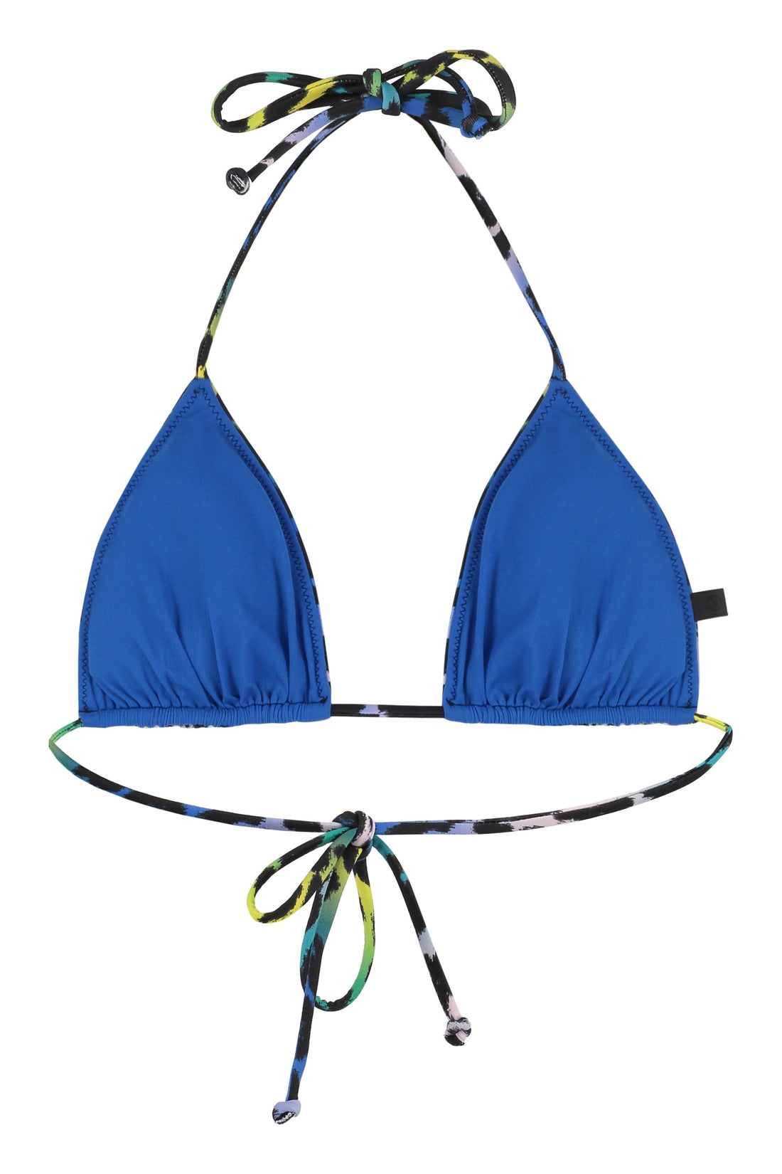 GANNI-OUTLET-SALE-Printed bikini top-ARCHIVIST