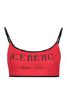 Iceberg-OUTLET-SALE-Printed bikini top-ARCHIVIST