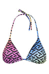 Versace-OUTLET-SALE-Printed bikini top-ARCHIVIST