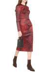 Dolce & Gabbana-OUTLET-SALE-Printed corset dress-ARCHIVIST