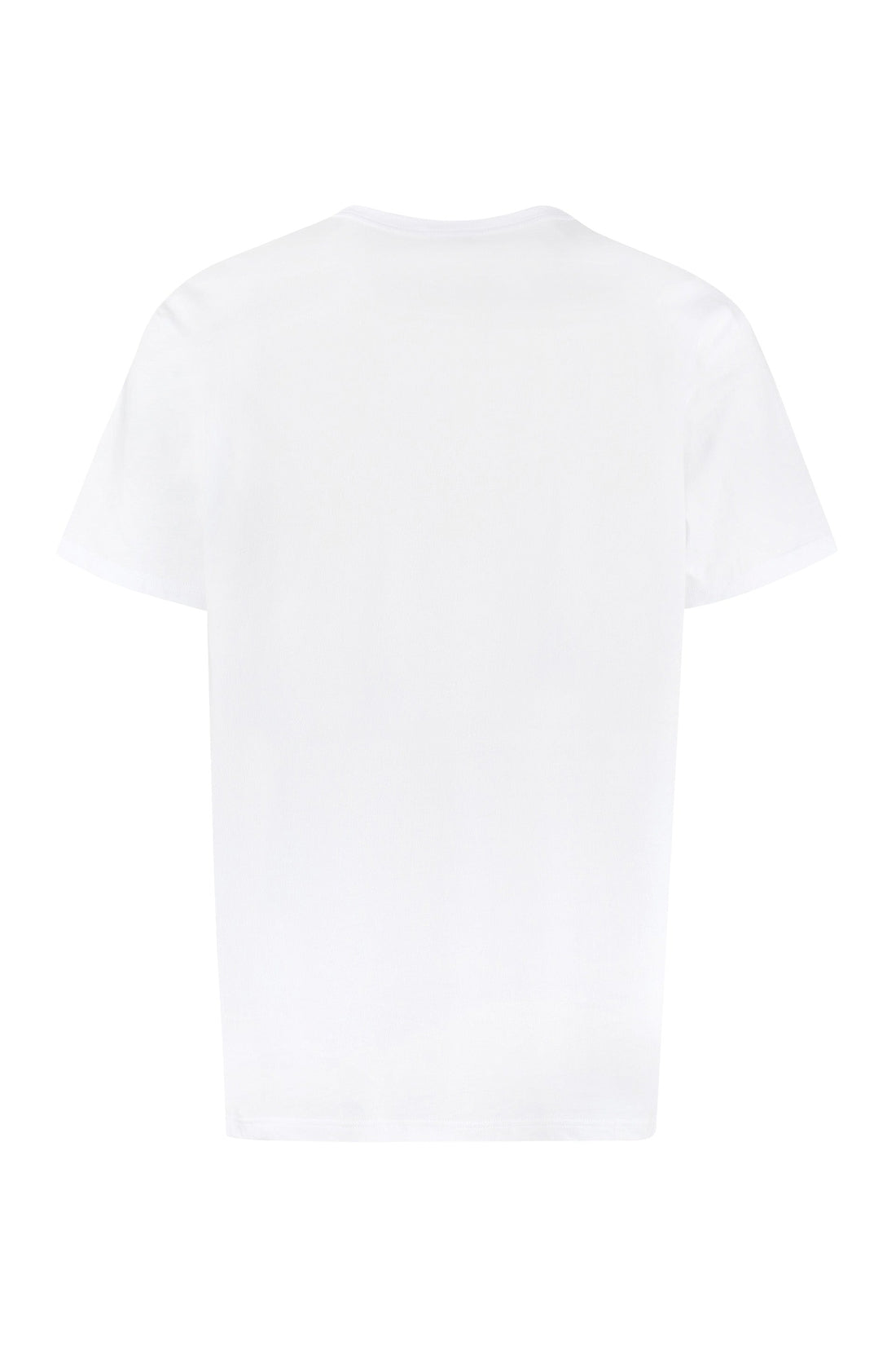 Alexander McQueen-OUTLET-SALE-Printed cotton T-shirt-ARCHIVIST