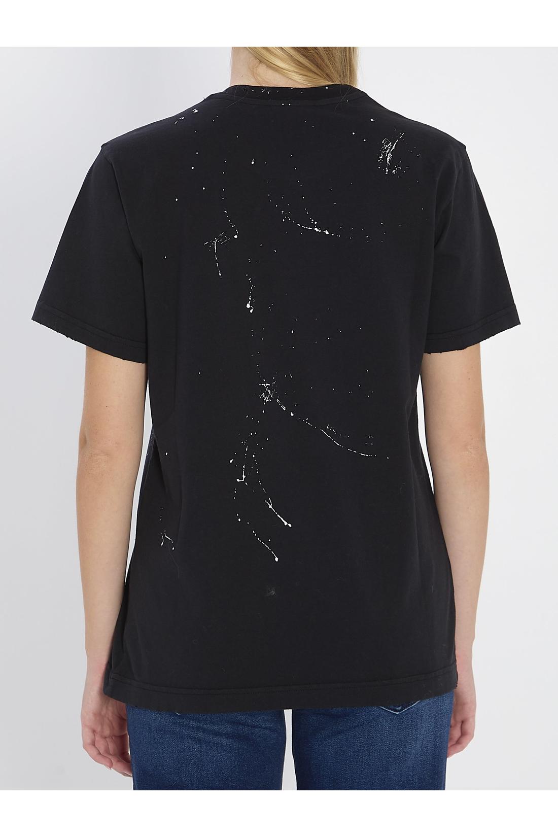 Dolce & Gabbana-OUTLET-SALE-Printed cotton T-shirt-ARCHIVIST