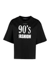 Dolce & Gabbana-OUTLET-SALE-Printed cotton T-shirt-ARCHIVIST