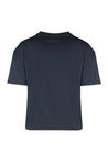 Emporio Armani-OUTLET-SALE-Printed cotton T-shirt-ARCHIVIST