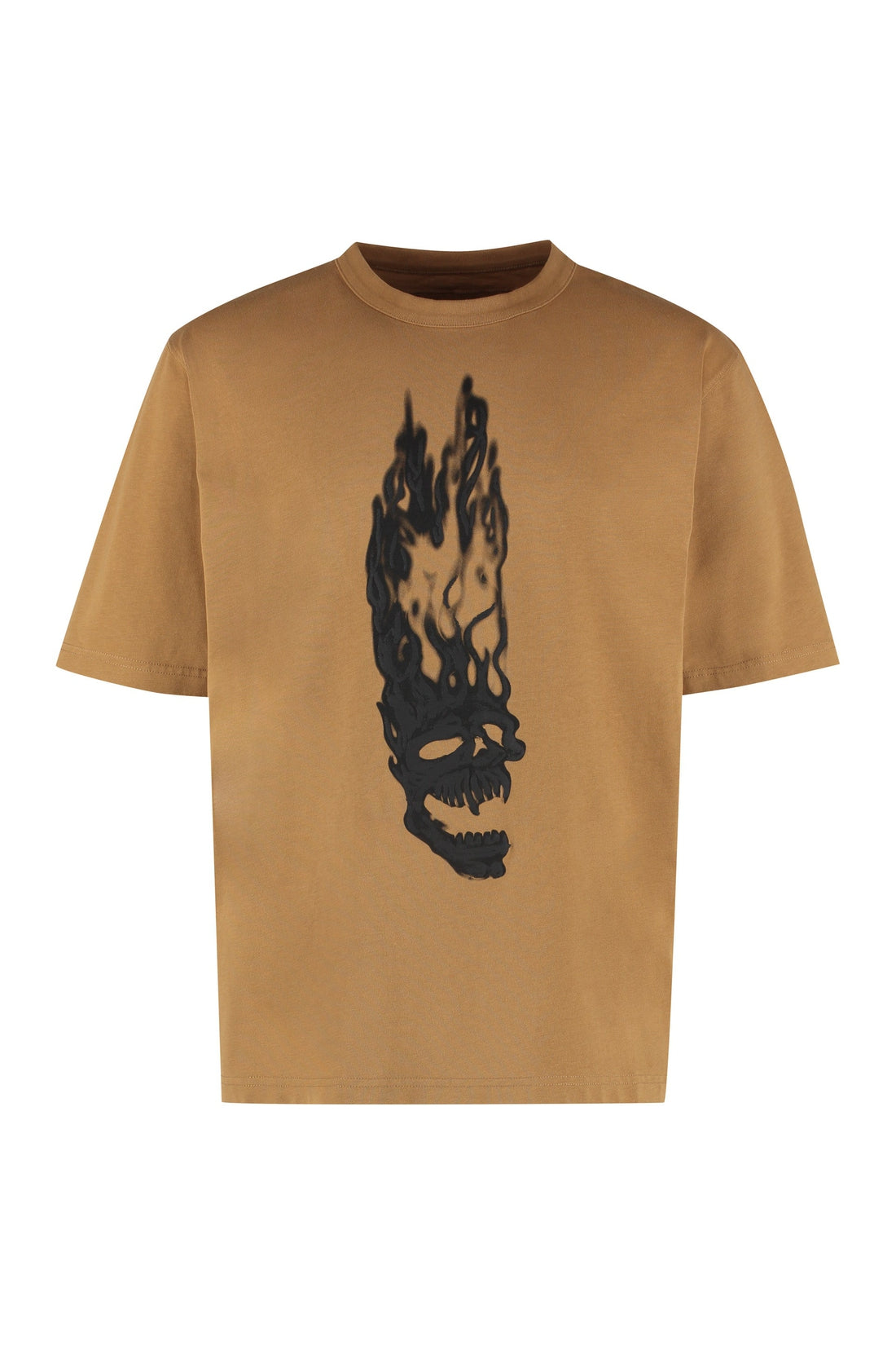 Heron Preston-OUTLET-SALE-Printed cotton T-shirt-ARCHIVIST