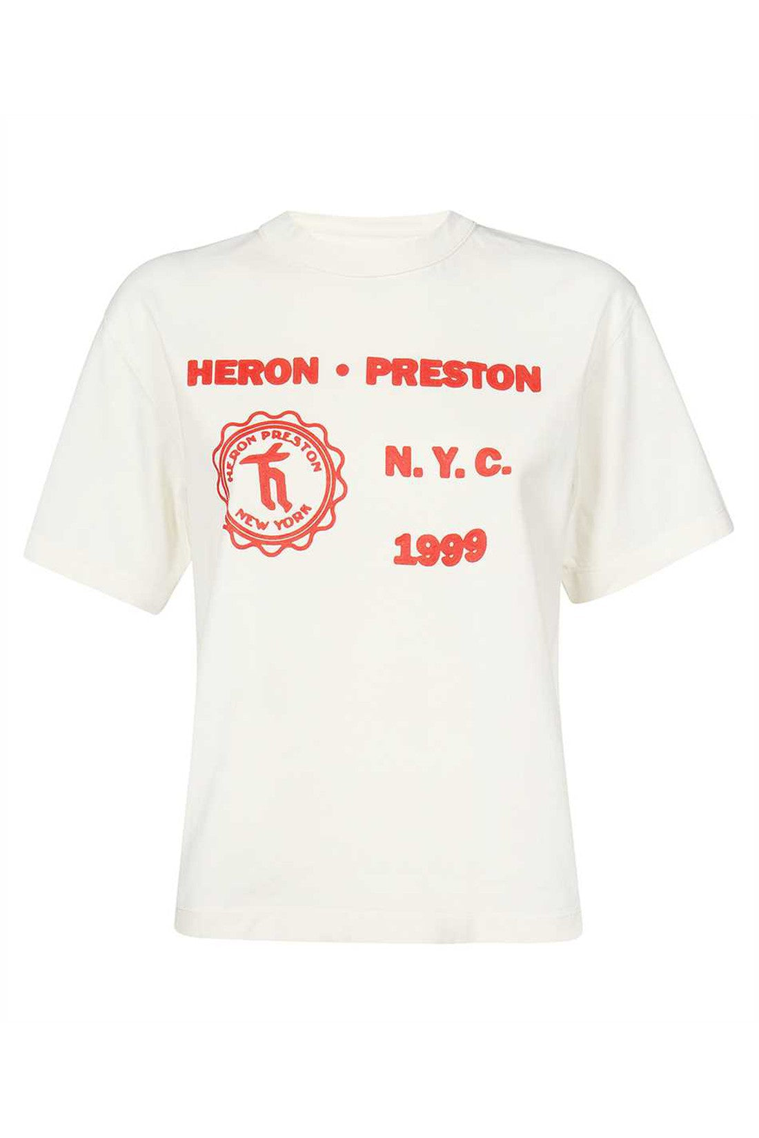 Heron Preston-OUTLET-SALE-Printed cotton T-shirt-ARCHIVIST