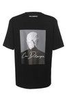 Karl Lagerfeld-OUTLET-SALE-Printed cotton T-shirt-ARCHIVIST