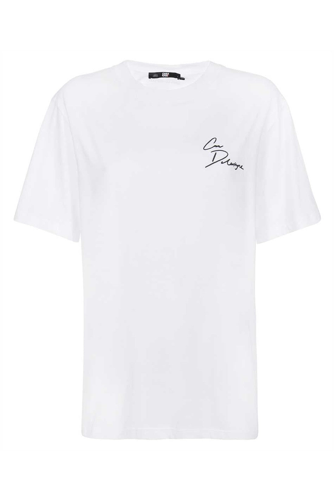 Karl Lagerfeld-OUTLET-SALE-Printed cotton T-shirt-ARCHIVIST