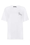 Karl Lagerfeld-OUTLET-SALE-Printed cotton T-shirt-ARCHIVIST