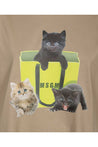 MSGM-OUTLET-SALE-Printed cotton T-shirt-ARCHIVIST