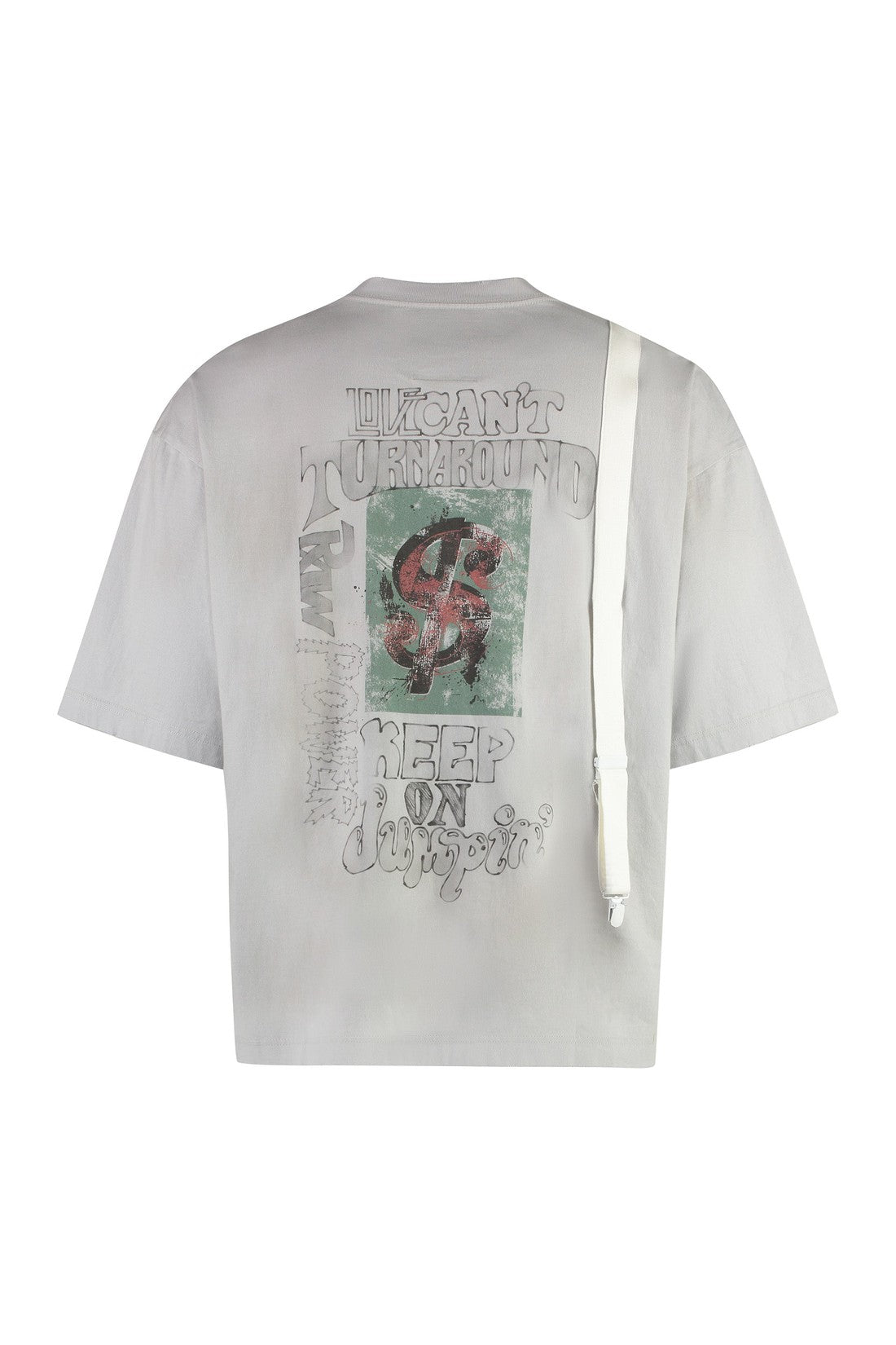 Maison Mihara Yasuhiro-OUTLET-SALE-Printed cotton T-shirt-ARCHIVIST