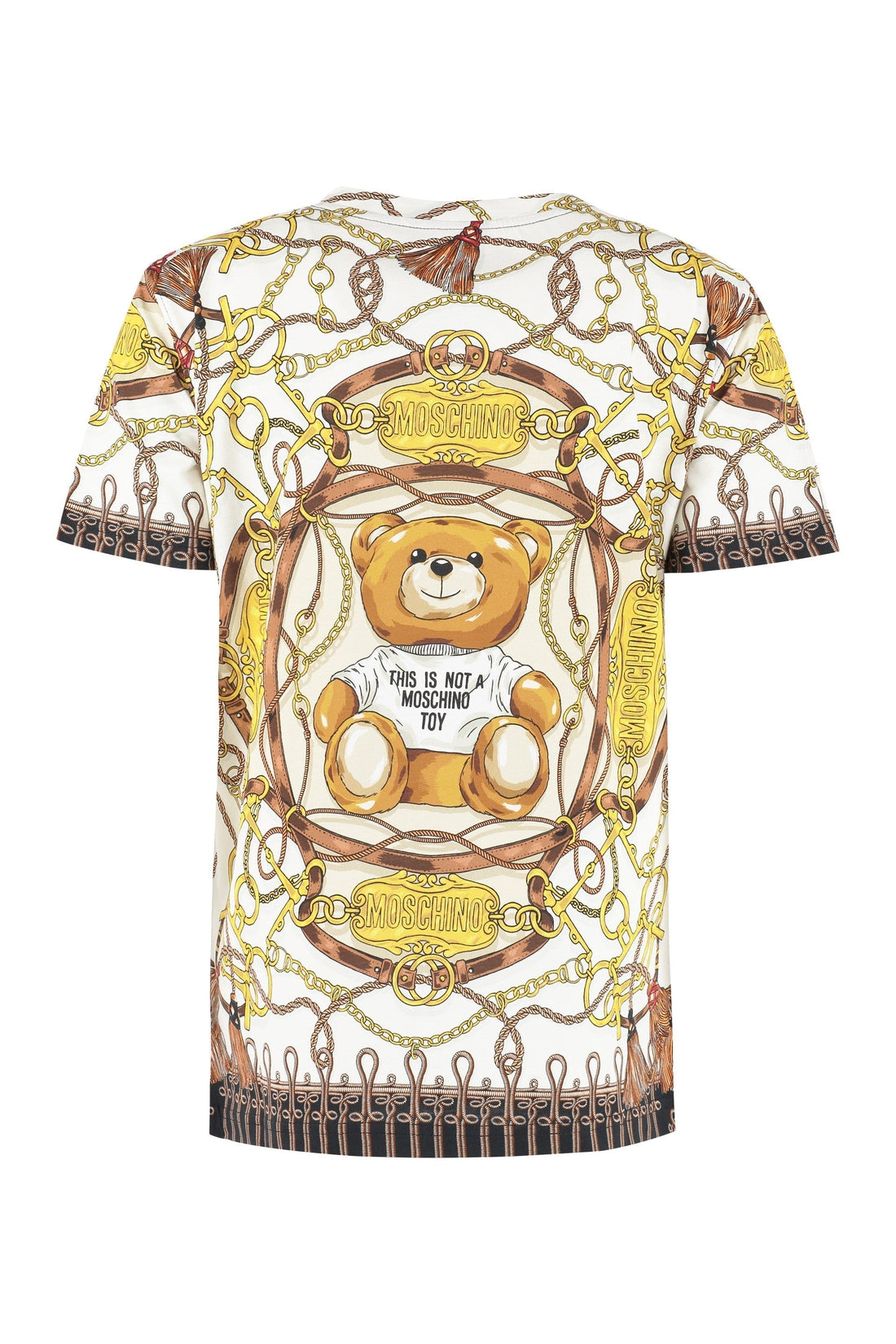 Moschino-OUTLET-SALE-Printed cotton T-shirt-ARCHIVIST