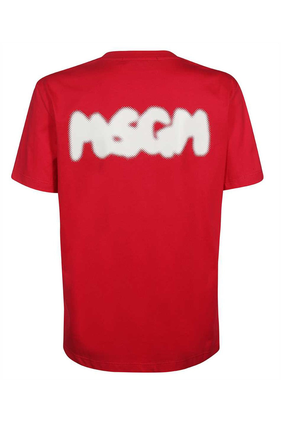 Msgm-OUTLET-SALE-Printed cotton T-shirt-ARCHIVIST