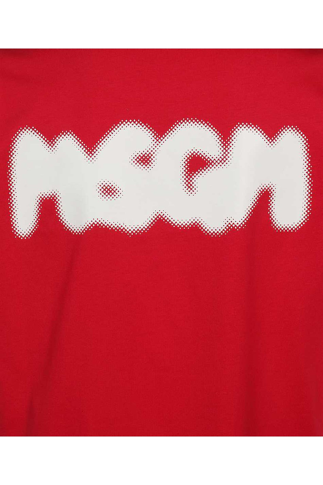 Msgm-OUTLET-SALE-Printed cotton T-shirt-ARCHIVIST