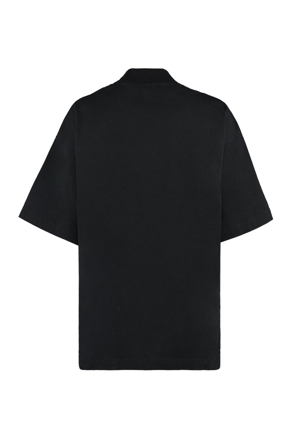 Palm Angels-OUTLET-SALE-Printed cotton T-shirt-ARCHIVIST