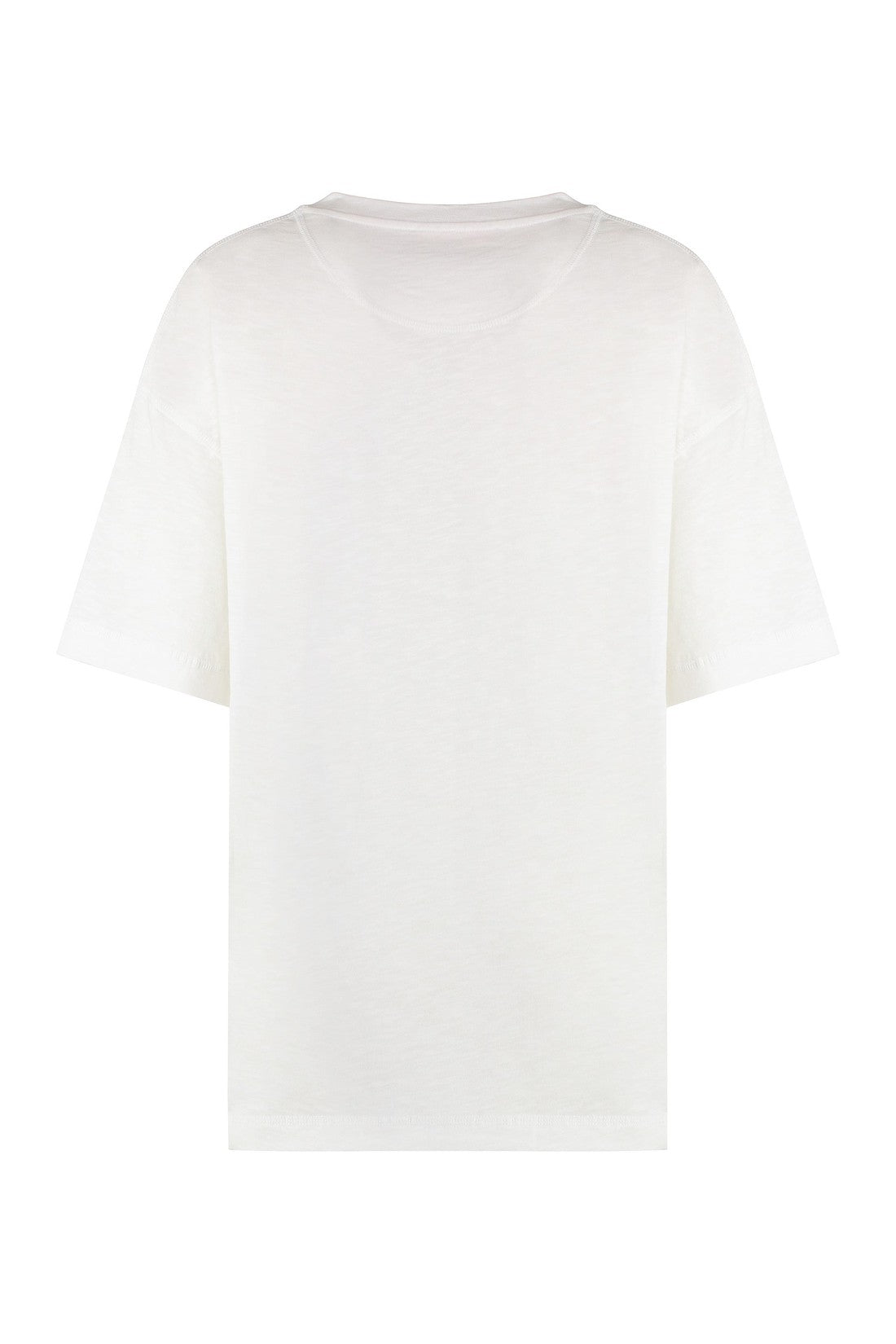 See By Chloé-OUTLET-SALE-Printed cotton T-shirt-ARCHIVIST