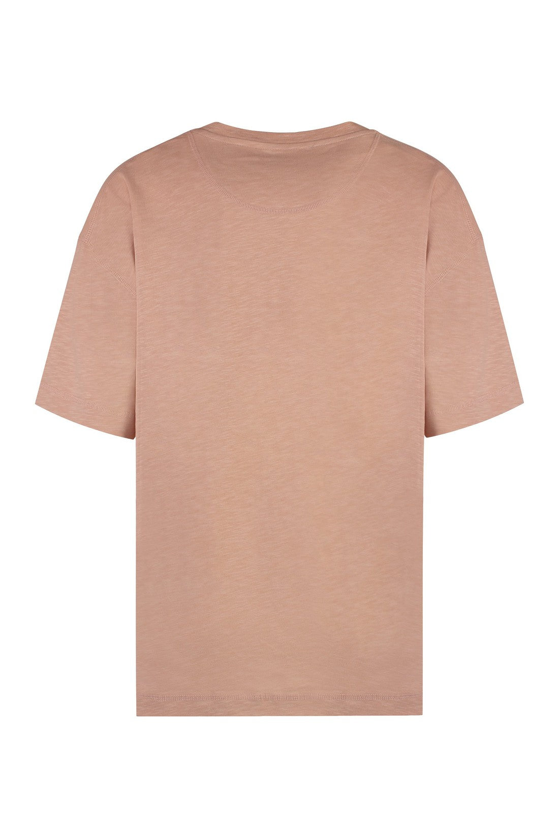 See By Chloé-OUTLET-SALE-Printed cotton T-shirt-ARCHIVIST